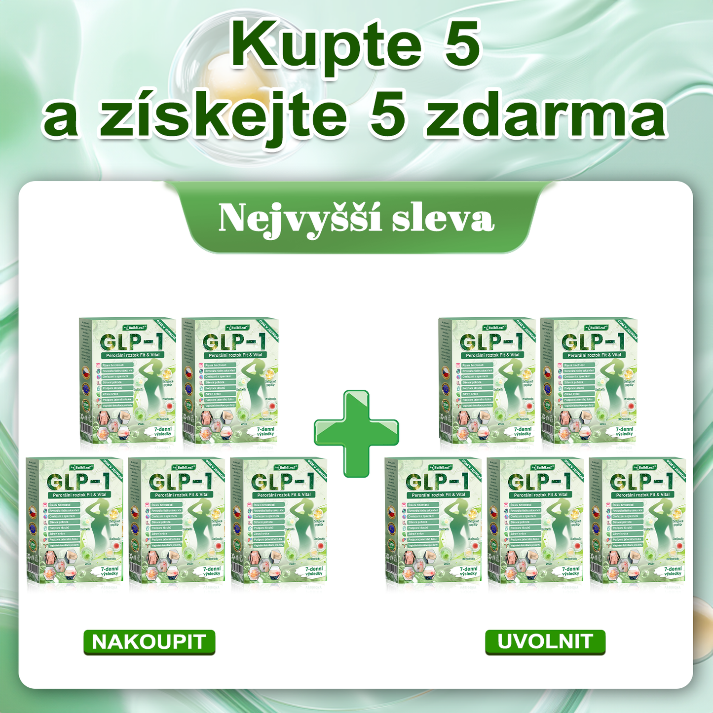 🏆️BuildLeaf®🎁 Jen 10 balení! Využijte jedinečnou 30% slevu hned teď! Nezmeškejte svou šanci—taková nabídka se už do příštího roku neobjeví. Jednejte rychle! 180denní záruka vrácení peněz!