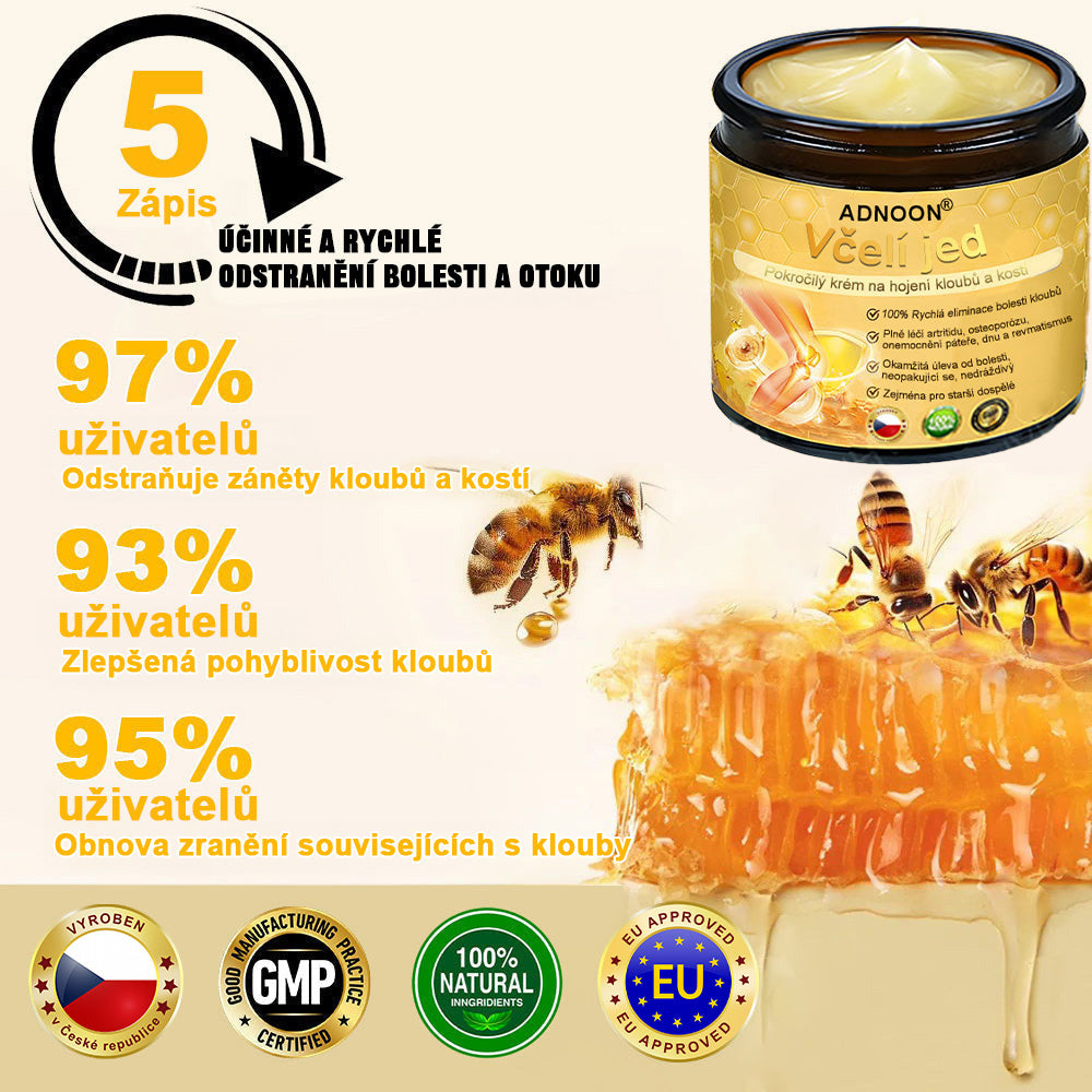 ADNOON®Včelí jed pokročilý krém na hojení kloubů a kostí