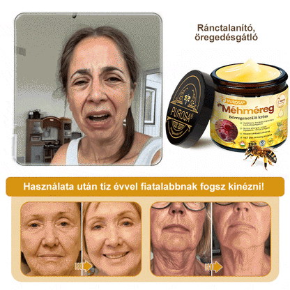🐝PUROSA® Obnovující krém s včelím jedem｜✅Kompletní řešení pro odolné kožní problémy, jako je stárnutí, ekzém, jizvy a lupénka